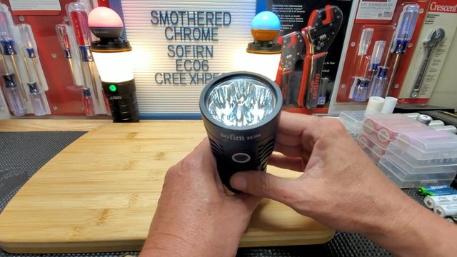SOFIRN EC06 NEW RELEASE 16000LM CREE XHP50B ANDURIL 2 смотреть онлайн