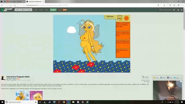 Deviantart:Interactive Pregnant