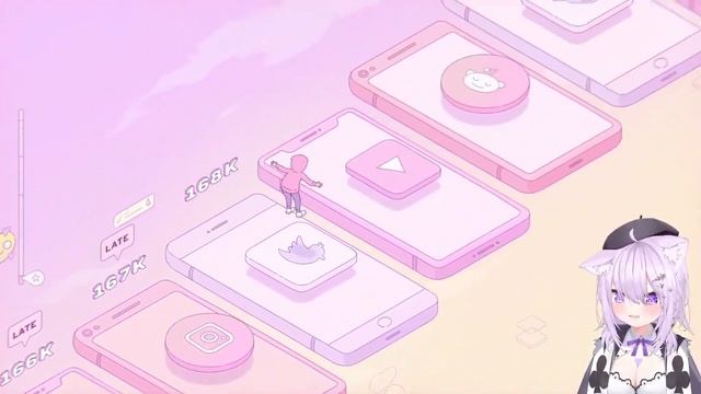Okayu is way to cute playing this Melatonin game 💜 смотреть онлайн