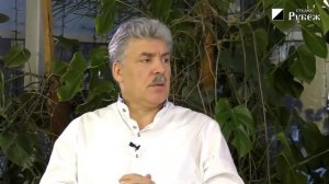 Вопрос Грудинину: Про детей Грудинина, почему как все не уехали учиться за границу