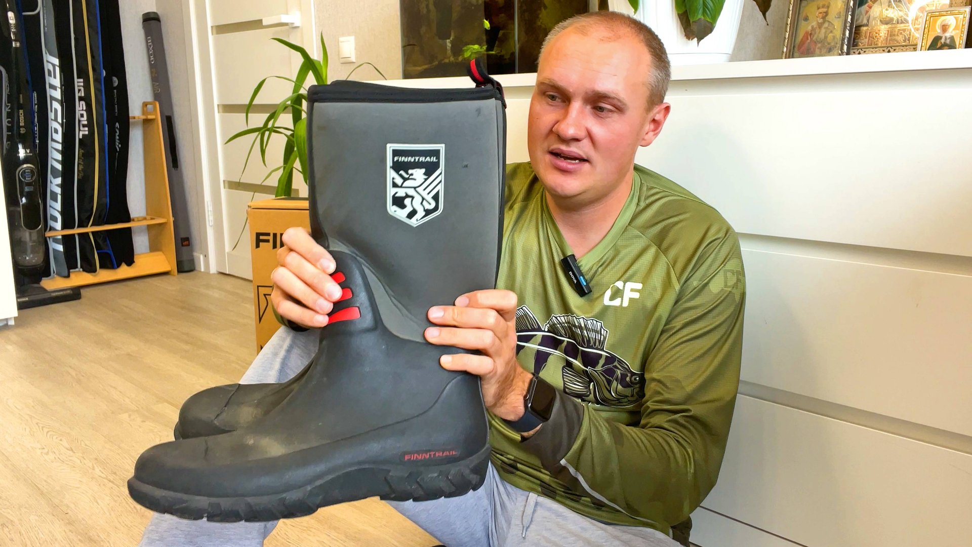 Рыболовные сапоги Finntrail OUTLANDER - чем лучше более дешёвых? Опыт 2-3 сезонов смотреть онлайн