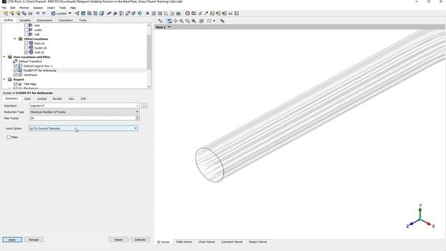 CFD POST Course, Last Session: Particle Tracking смотреть онлайн