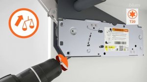 AVENTOS HL top - монтаж и регулировка