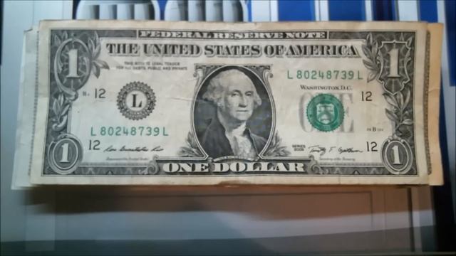 LACK OF INK ERROR Daily Bill Search for Rare Bank Notes смотреть онлайн