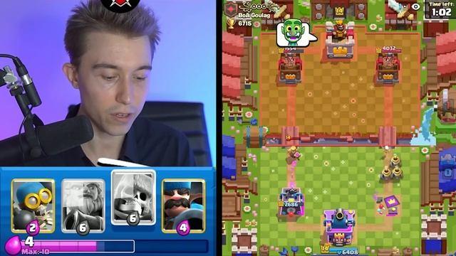 CAN ALWAYS COMEBACK! MOST ANNOYING ROYAL GIANT DECK — Clash Royale смотреть онлайн