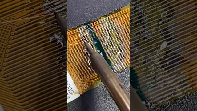 Broken Flex Repair #mobilerepair #electronics #microsoldering - смотреть онлайн