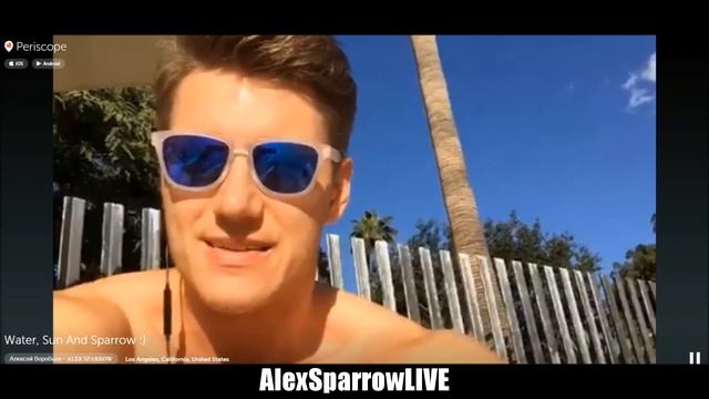 Алексей Воробьев LIVE on #Periscope: Water, Sun And Sparrow :) 11.11.2015 смотреть онлайн