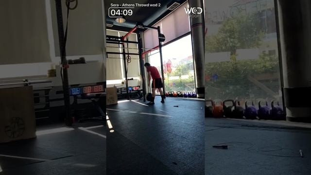 Athens Throwdown 2018 wod 2, Sera Papageorgiou смотреть онлайн