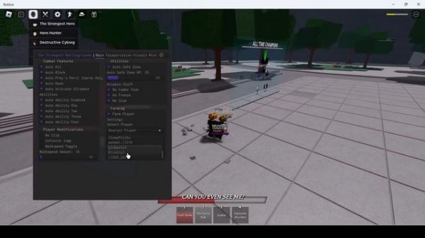 The Strongest Battlegrounds Script Hack Pastebin | Auto Farm Players