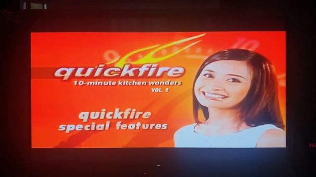 Quickfire (10-Minute Kitchen Wonders) Volume 2 DVD Menu смотреть онлайн