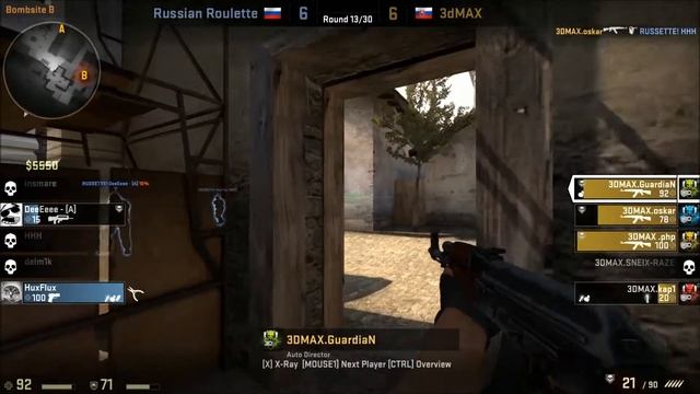 CS:GO 3DMAX V Russian Roulette StarLadder Inferno смотреть онлайн