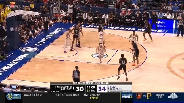 Mississippi State vs LSU Highlights | NCAA Men's Basketball | 2024 College Basketball смотреть онлайн