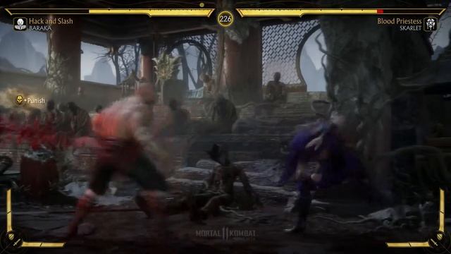 Mortal Kombat 11 Beta | Baraka Klassic Tower ( Fatalities and Brutalities ) смотреть онлайн