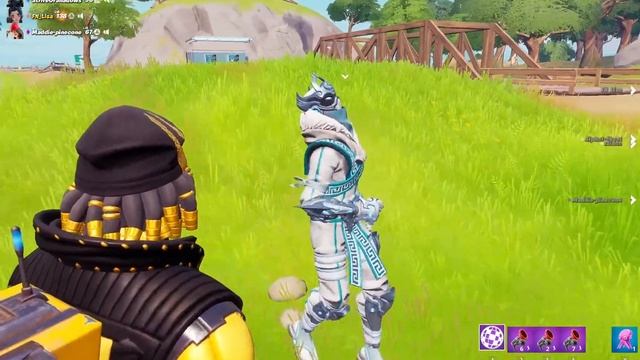 SHE HAS A PET BOY! | Girls In Fortnite Party Royale Funny Moments смотреть онлайн