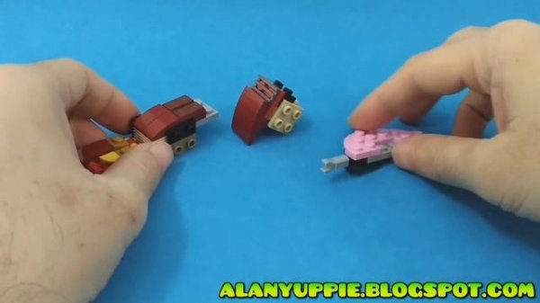 Tutorial: Let's build Transformer Starscream (Cybertron ) from LEGO Creator 31130