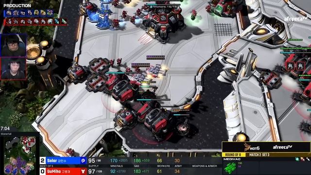 [2022 GSL Super Tournament 2] Ro.8 | Solar (Z) vs. GuMiho (T) смотреть онлайн