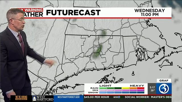 FORECAST: Tracking snow and sleet to end the work week смотреть онлайн