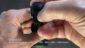 Fenix TK35UE V2.0 Flashlight Operational Demo Video