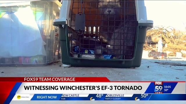 Winchester residents begin long cleanup effort after tornado touches down смотреть онлайн