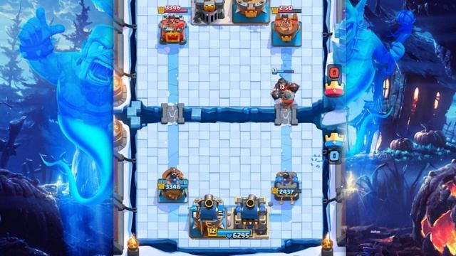 Самый крутой бой 2 на 2 в Clash Royale!!! смотреть онлайн