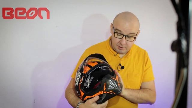 Обзор шлема Beon B600, B-600 смотреть онлайн