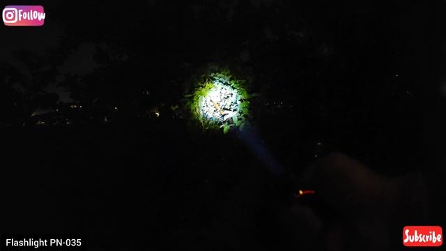 Powerful & Long Range Flashlight PN-035/Type C Unboxing & Review