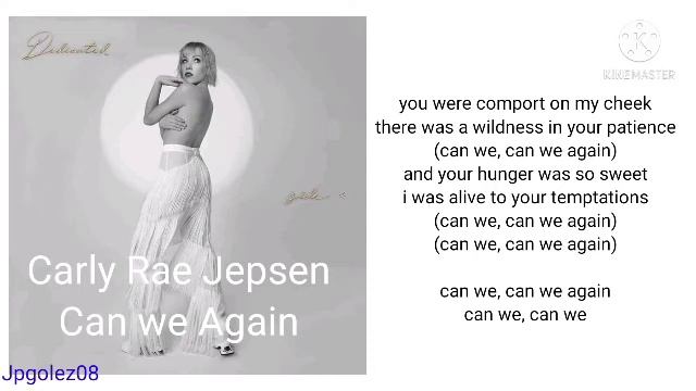 Carly Rae Jepsen - Can we again Lyrics (male version) unreleased song(dedicated sideC) смотреть онлайн