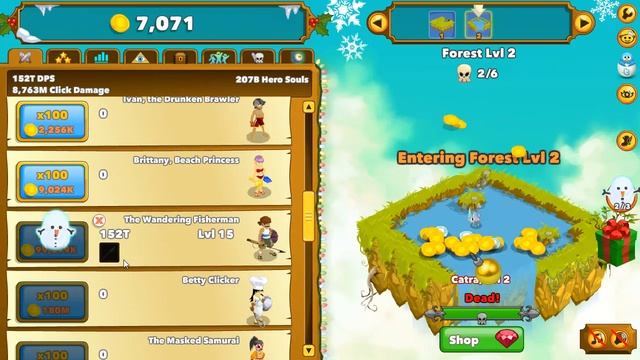 Clicker heroes - last Christmas update gameplay. Part 39. смотреть онлайн