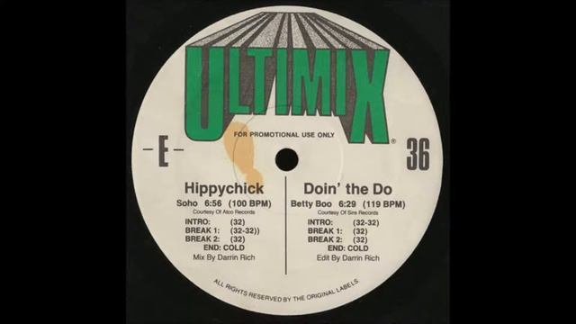Soho – Hippychick (Ultimix 36) 1990 смотреть онлайн