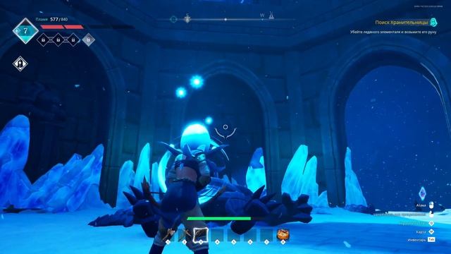 😱СРАЖЕНИЕ с ЛЕДЯНЫМ ГОЛЕМОМ в Frozen Flame #3 смотреть онлайн