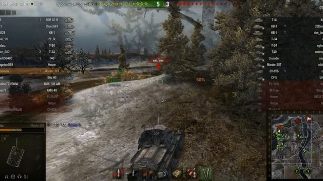 Мардер 3 (Marder III). Мастер, Снайпер, Бронебойщик. смотреть онлайн