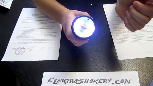 Электрошокер JUS-1 (FS-1, ФС-1) ElektroShokery.com смотреть онлайн