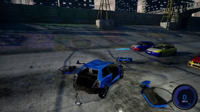 Unreal Engine 4, car damage and repair system смотреть онлайн