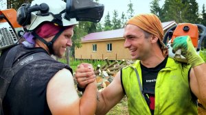 Кто ты, воин? И как ты попал в «ЛЕС»? Откровения лесорубов 💪🤟 Расчистка участка Удаление деревьев