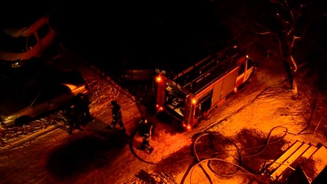 Ночной пожар по улице Центральной смотреть онлайн