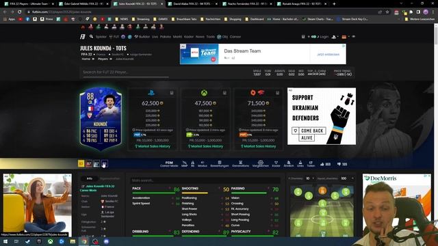 🇧🇷 95 EDER MILITAO - kurzgefasst TOTS - Lohnt er sich? | FIFA 22 Player Review: Team Of The Season смотреть онлайн