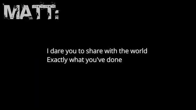 Our Last Night - Conspiracy[lyrics]