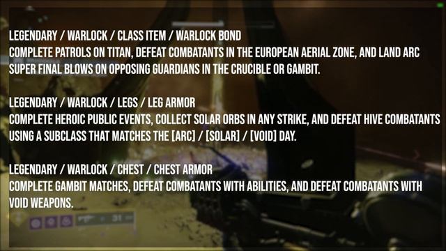 Solstice of Heroes 2020 Guide! | How to Get All Armor Set for Each Class смотреть онлайн