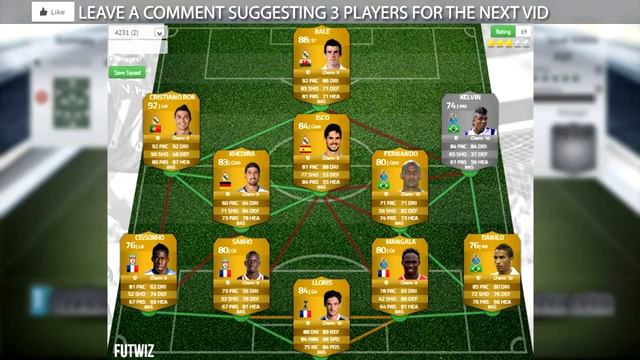 FIFA 14 Ultimate team - Potential Squads Transfers ft Madrid Bale + Arsenal Ozil смотреть онлайн