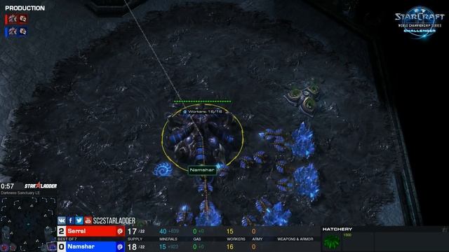 2018 WCS EU Challenger Season 2 — Final: Serral (Z) vs Namshar (Z) смотреть онлайн