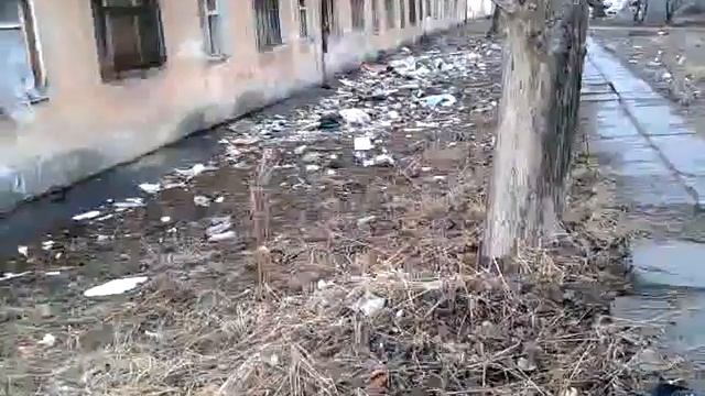 Валят мусор из окон весь ДОМ !!! смотреть онлайн