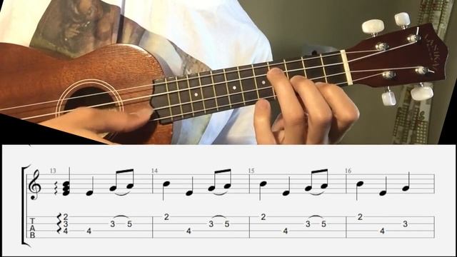 UKULELE. GAME OF THRONES UKULELE TUTORIAL смотреть онлайн