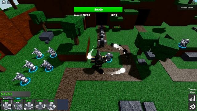 First try Solo Insane Mode Critical Tower Defense смотреть онлайн