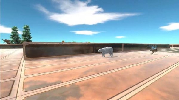 Escape from ALIEN TIGER & ALIEN SMILODON - Animal Revolt Battle Simulator ARBS