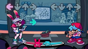 Friday Night Funkin' VS Skarlet Bunny Girl | Graffiti Groovin' V2 (FNF Mod/2.0) (Nene/Pico/Whitty)