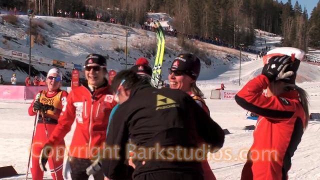 Sara Renner wins Bronze at Canmore World Cup 2010 смотреть онлайн