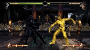 Mortal Kombat 9 - All Fatalities & X-Rays on Golden Freddy Krueger Costume Mod 4K Gameplay Mods