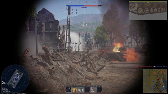 KV-1(ZiS-5) - War Thunder - ITA смотреть онлайн
