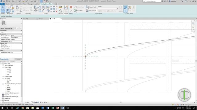 How To Add Beam At Spiral Or Helical Ramp In Revit | Tips And Tricks | Revit Tutorial