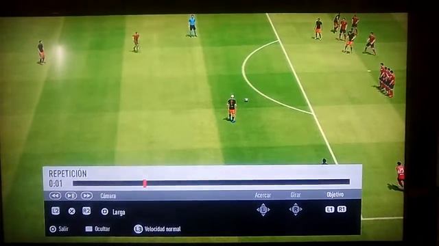 Gol con Messi, de falta directa FIFA 17 Ps3 смотреть онлайн